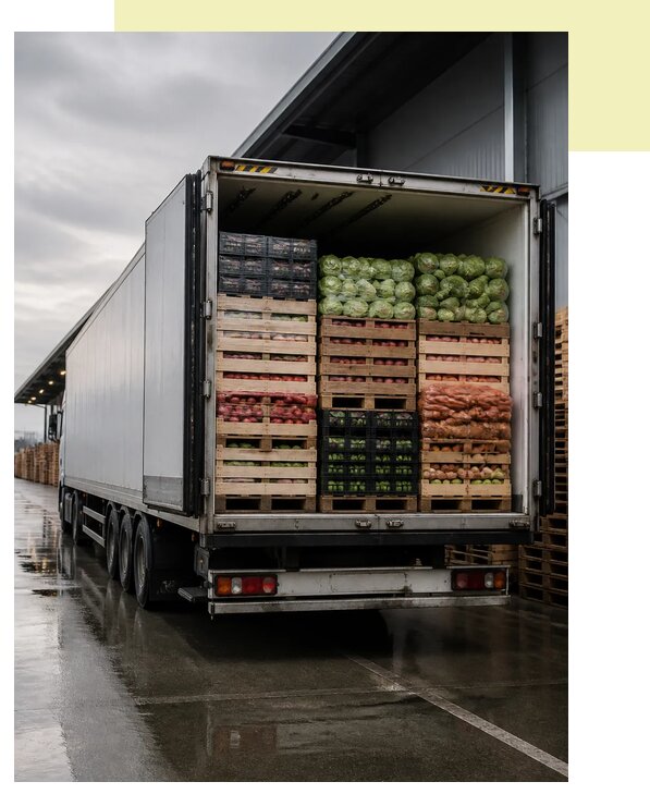 Перевозка плодоовощной продукции в Нововоронеж по цене от 5060 р. | Агросервис-Нвв