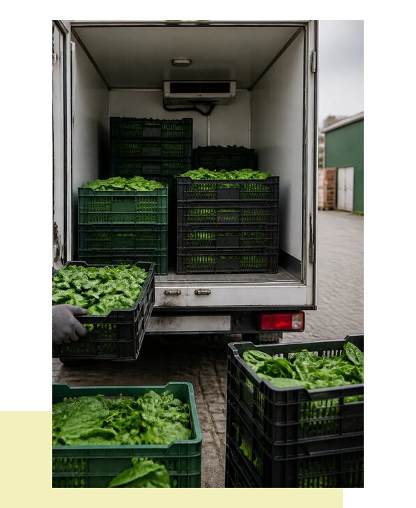 Перевозка шпината в Нововоронеж с сохранением свежести продукции